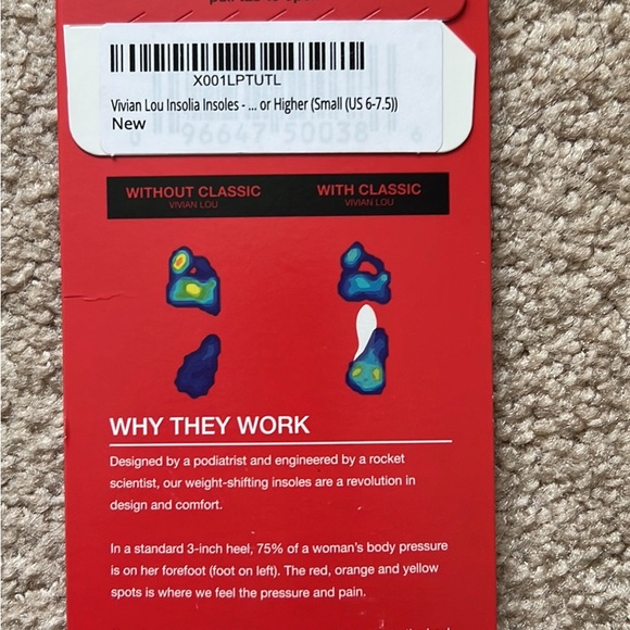 Vivianlou insoles - Picture 2 of 2